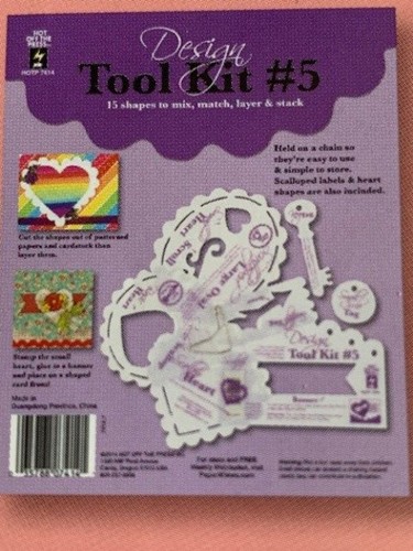 Hot Off The Press Design Tool Kit #5 template Cardmaking Design Scrapbooking