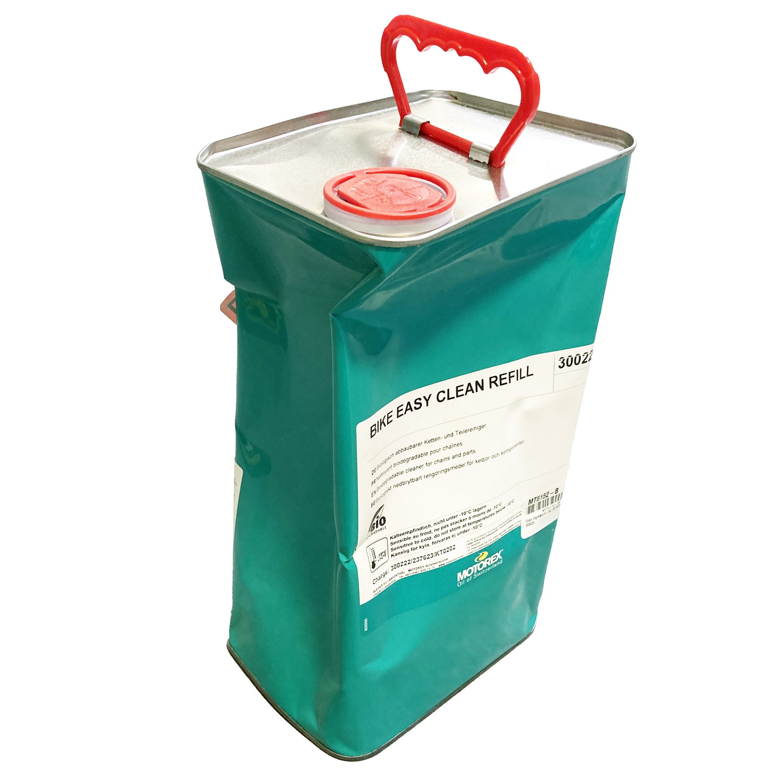 Банка для обезжиривания цепей Motorex объемом 5 л дефекты вмятины на банке NLS 19790₽