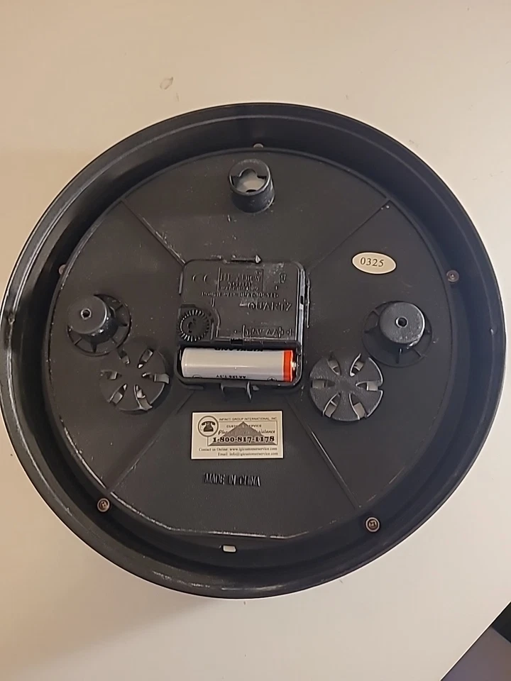 Reloj de Pared Analógico Humedad-Temperatura Sterling & Noble Foto 4 de 4