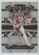 2024 Panini Select WNBA Concourse Silver Prizm Diamond Miller #25 17zx
