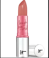 It Cosmetics Vitality Lip Flush Stain ROSE FLUSH  4-in-1 Reviver 0.11 oz