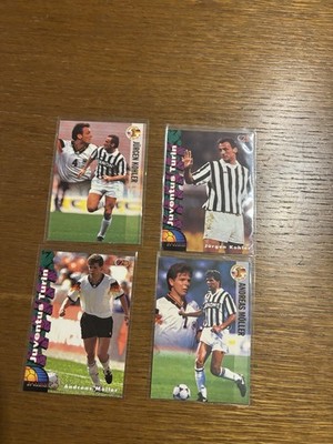 Panini Karten Lot   Kohler & Möller   Juventus Turin   90er Jahre No Topps Auto