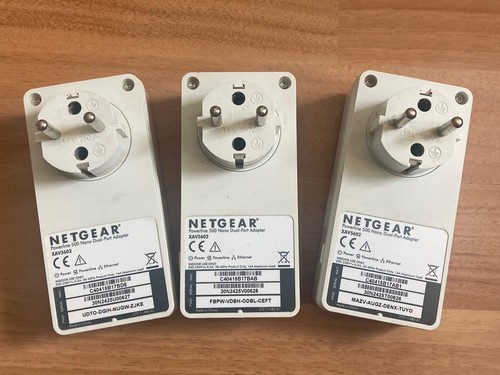 NETGEAR Lot 3 adaptateurs Prises CPL Modèle POWERLINE 500 Nano Dual Port XAV5602 - Photo 5/5
