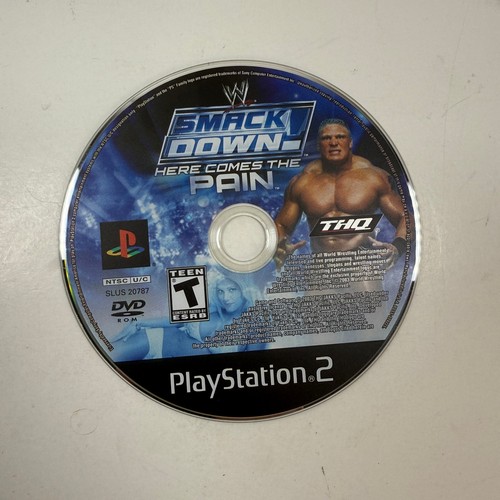 WWE Smack Down! Here Comes the Pain Sony PlayStation 2 PS2 completo testato CIB - Foto 4 di 8