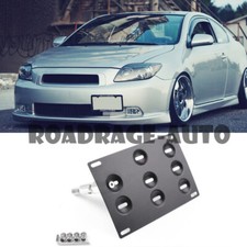 Bumper Tow Hook Hole Cover License Plate Bracket Mount Holder For 05-10 Scion Tc Bumper Tow Hook Hole Cover License Plate Bracket Mount Holder For 05-10 Scion Tc