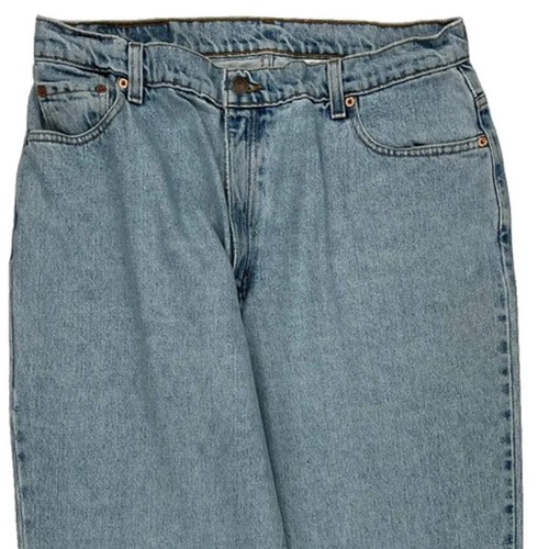 Jeans Levis - 34W 31L algodón lavado claro - Imagen 11 de 11