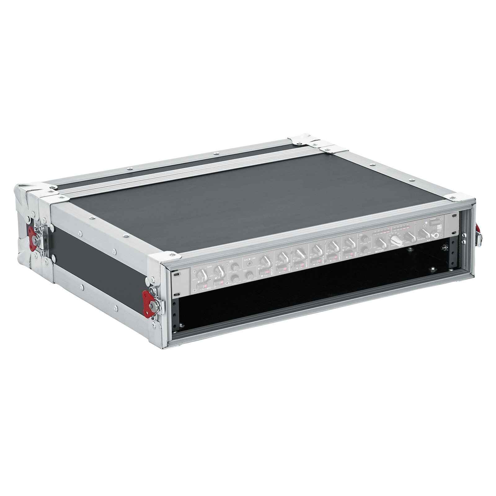 Кейсы Gator Cases G-TOUR EFX2 2U Shallow Audio ATA Wood Road Rack Case idjnow