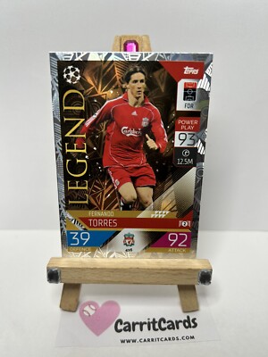 FERNANDO TORRES 2022-23 Topps Match Attax UEFA Soccer Legend #416