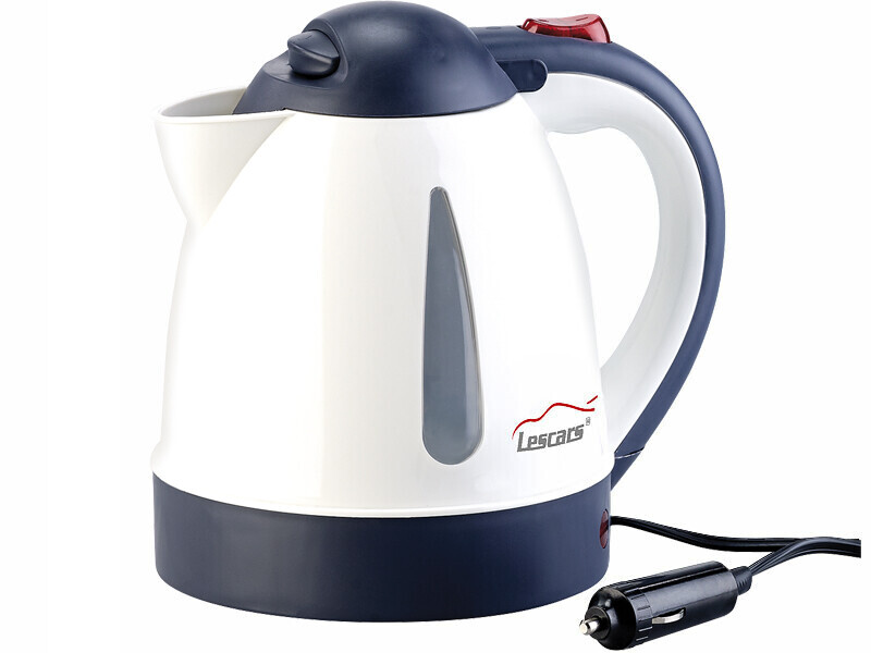 Bouilloire 24V Lescars WSK-170.car pour prise allume-cigare de 800 ml