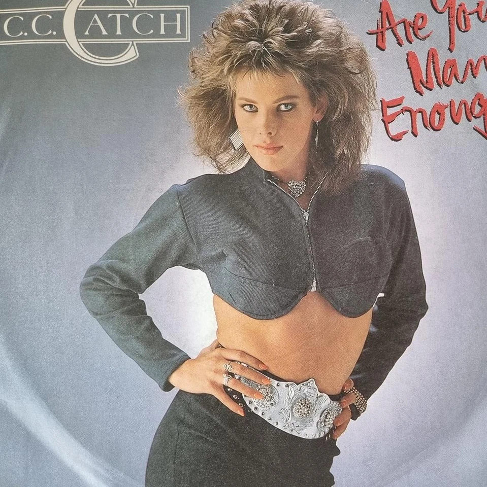 C.C. Catch - Are You Man Enough 7'' Vinyl Germany - Image 2 of 4