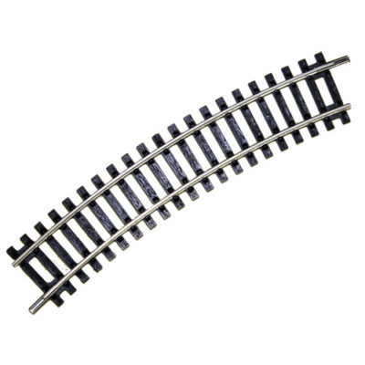 Hornby International Ref R604. Boite De 36 Rails Courbes Nickel Argent