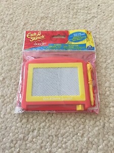 Etch A Sketch Doodle Red Yellow Of 5 | eBay