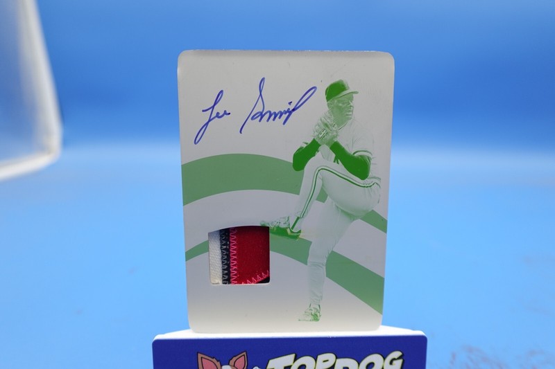 2023 Panini Immaculate Lee Smith Auto Relic Printing Plate 1/1