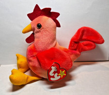 Ty Beanie Baby "Strut" Rare - 1996 With Errors - Excellent Condition