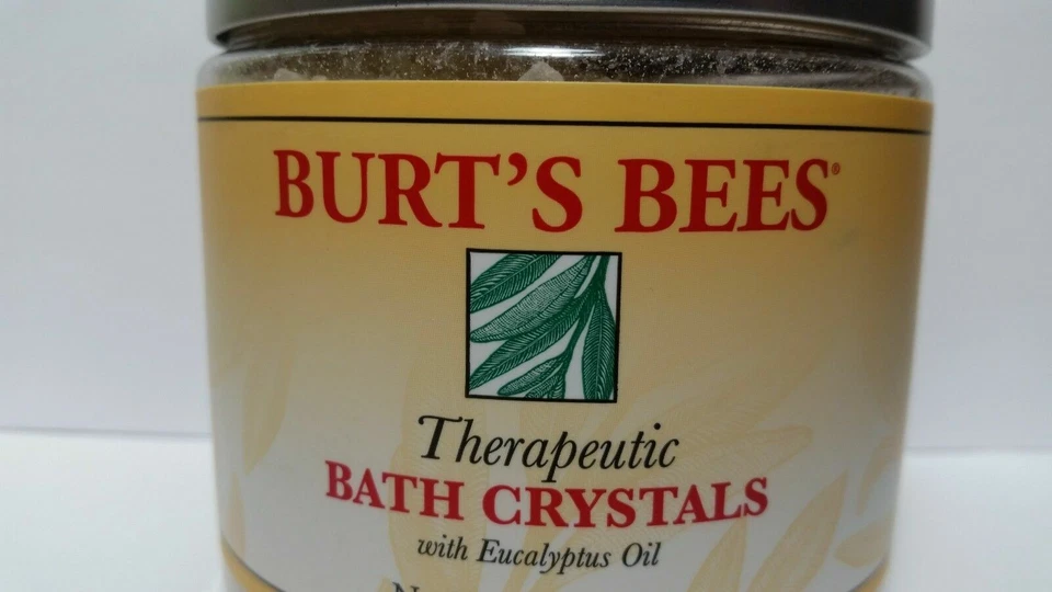 Burt's Bees Therapeutic Bath Crystals with Eucalyptus Oil 1lb 1 Tub Discontinued - Image 4 of 4