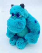 Disney Parks Monsters Inc Scully Plush Toy Stuffed Animal Blue Small 7  