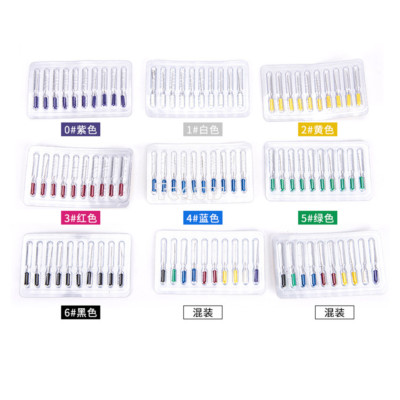 5BOX Dental Nerve Barbed Broaches Endodontic Needles Root Canal 21/25mm 0#-6#