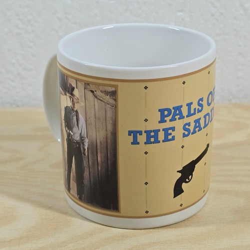1990 John Wayne "Pals of the Saddle" Mug – Hamilton Gifts – Unused in Box - Picture 5 of 16