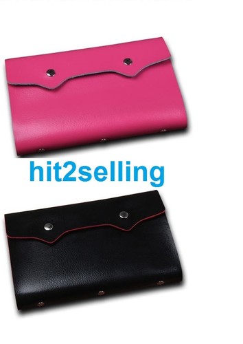 PU Leather 108 Cards Business ID Credit Card Holder Case Organizer USA Seller! - Picture 5 of 5