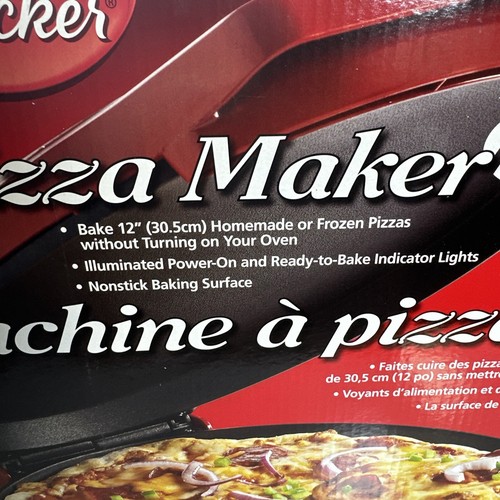 Betty Crocker BC-2958CR Electric Pizza Maker Plus , 1440 Watts, Red - Picture 2 of 9