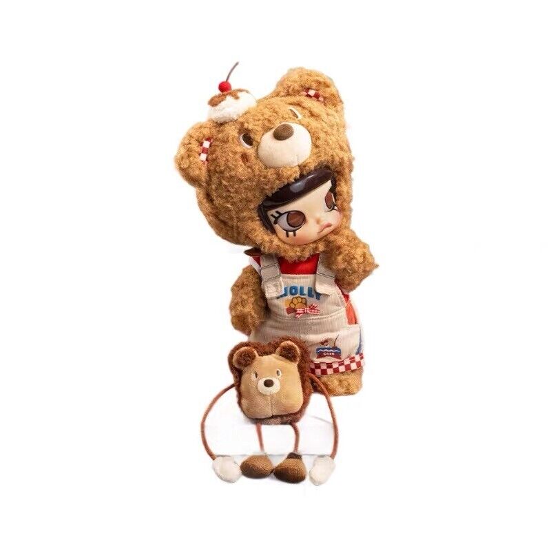 1/8 Scale POP MART MOLLY Bear Bread ABS PVC Action Figure 1/8 Scale POP MART MOLLY Bear Bread ABS PVC Action Figure