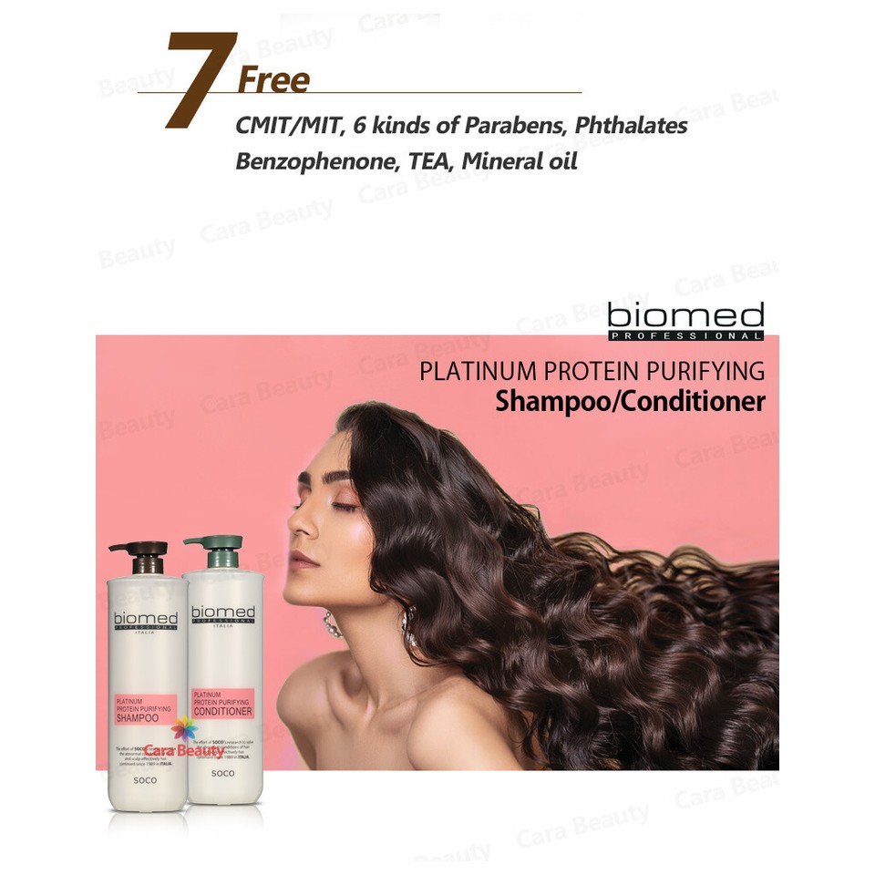 biomed PROFESSIONAL PLATINUM PROTEIN PURIFYING Shampoo/Conditioner ...