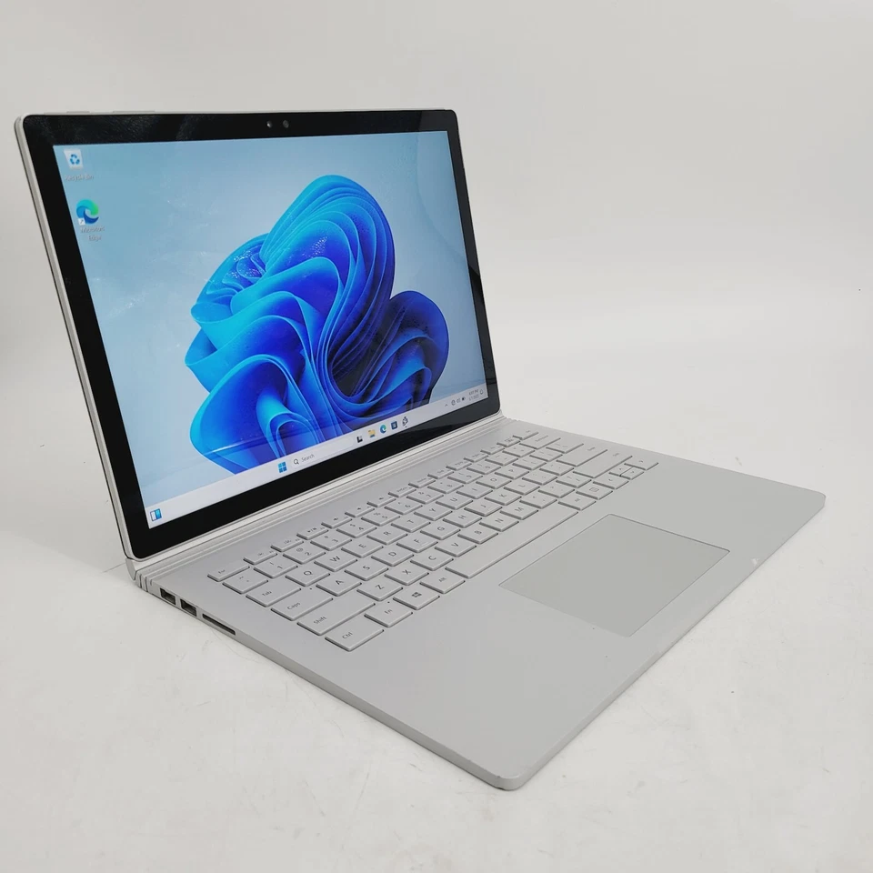 Microsoft Surface Book i5 6300U 2.4GHz 8GB 128GB NVMe 14" GRADO C Laptop - LEER Foto 2 de 4