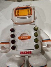 Playskool Alphie Robot Talking Interactive Educational Toy With Cards-Tested