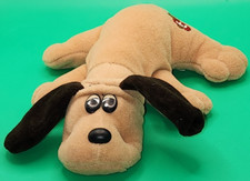 Tonka Pound Puppies 8" Plush Brown Tan Dog Stuffed Animal Vintage Puppy 1985