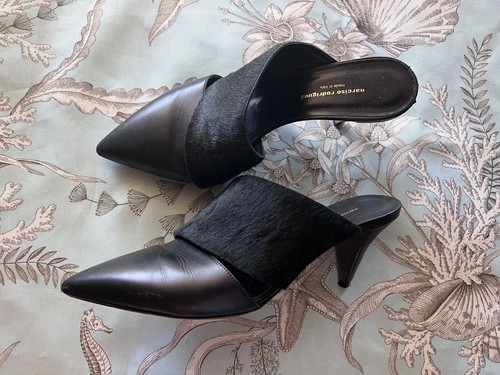 Tacones Narciso Rodriguez Cuero Negro Talla 37 EUR - Imagen 11 de 24