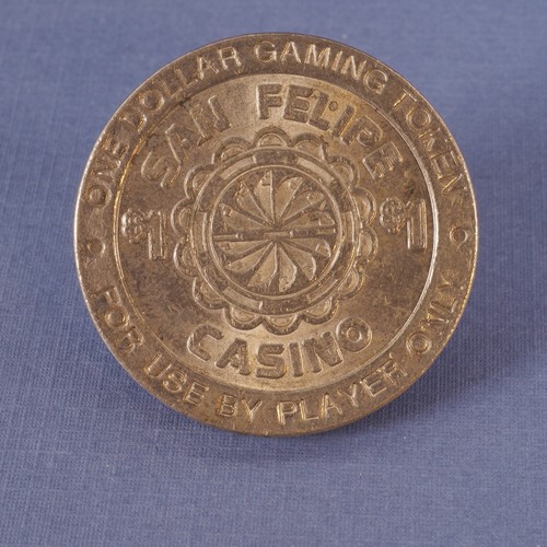 San Felipe Casino 1,00 $ Spielmarke San Felipe New Mexico - Bild 2 von 5