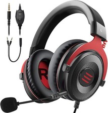 3D Stereo Sound Gaming Headset Headphones Mic...