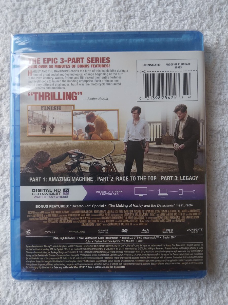 Harley and the Davidsons (Blu-ray, 2016) for sale online | eBay