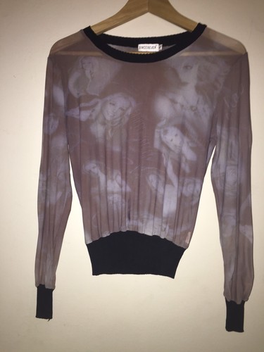 Britney Spears Bild Fotos Stretch transparente Bluse M/L - Bild 1 von 4