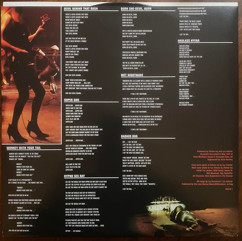 THE CRAMPS Big Beat From Badsville 1997 Psycho Horror Original US LP Epitaph 33T - Picture 4 of 6