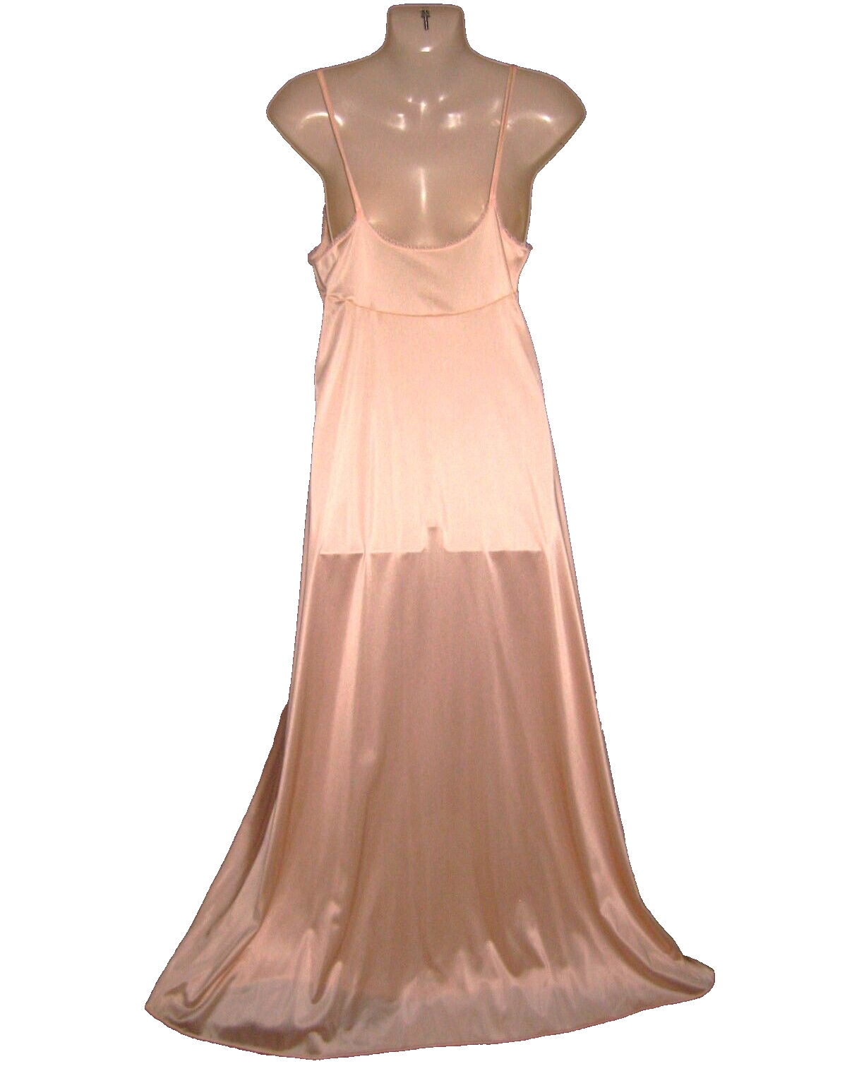 Sm.1970's,Extra Long,Tall, "Vanity Fair" Pink,long vintage nightgown