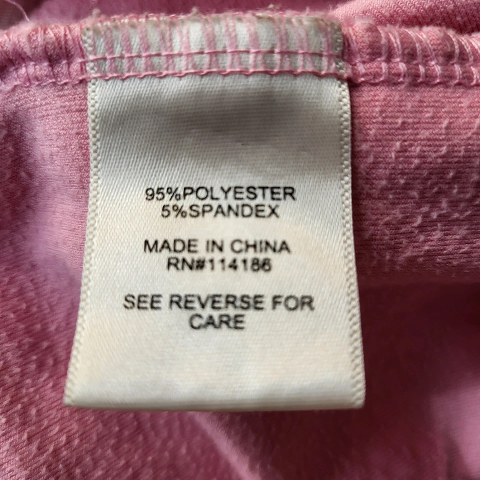 Juicy Couture Women Shorts Small Pink Logo OG Bling Rhinestones READ - Image 4 of 4