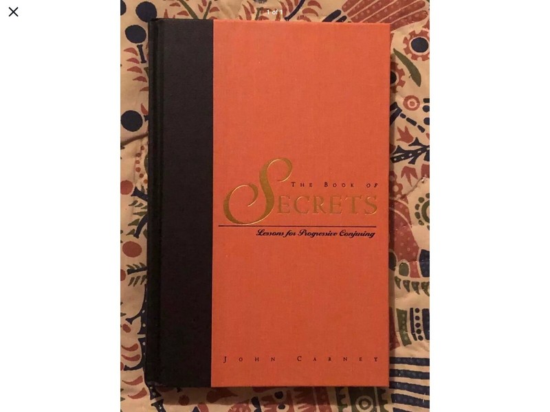 RARE—“THE BOOK OF SECRETS—LESSONS IN PROGRESSIVE CONJURING” by John Carney (NEW)