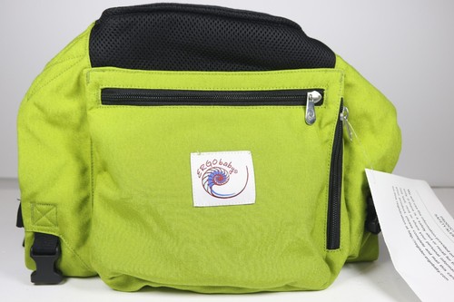 Ergo Baby Toddler Original Organic Carrier Lime Green Adjustable Black Mesh