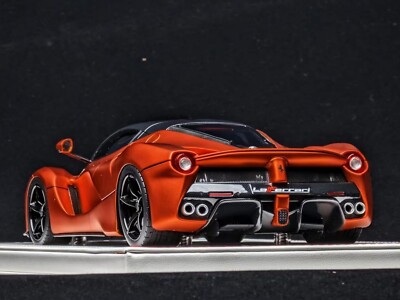 Miniature Ferrari F430 MG Models 1/18 – Orange Novitec Mat Carbone, édition Limitée #01/05