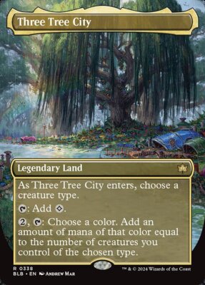 あいちゃん専用【マジック】◆mtg　三本木市/Three Tree City◆ Three Tree City R 0260 BLB Japanese Promo Magic: The