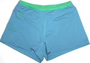 light blue cycling shorts