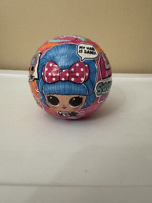LOL Surprise Squish Sand Magic Hair Doll in sealed ball. New Sealed