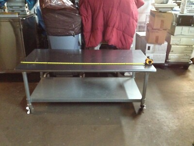Eagle Group Stainless Steel Work Table with Undershelf T3060B