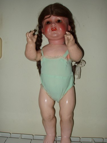 MUÑECA ANTIGUA ALEMANA, AUTOR ERNST HEUBACH, MARCA HEUBACH KÖPPELSDORF, 1930 - Imagen 9 de 12