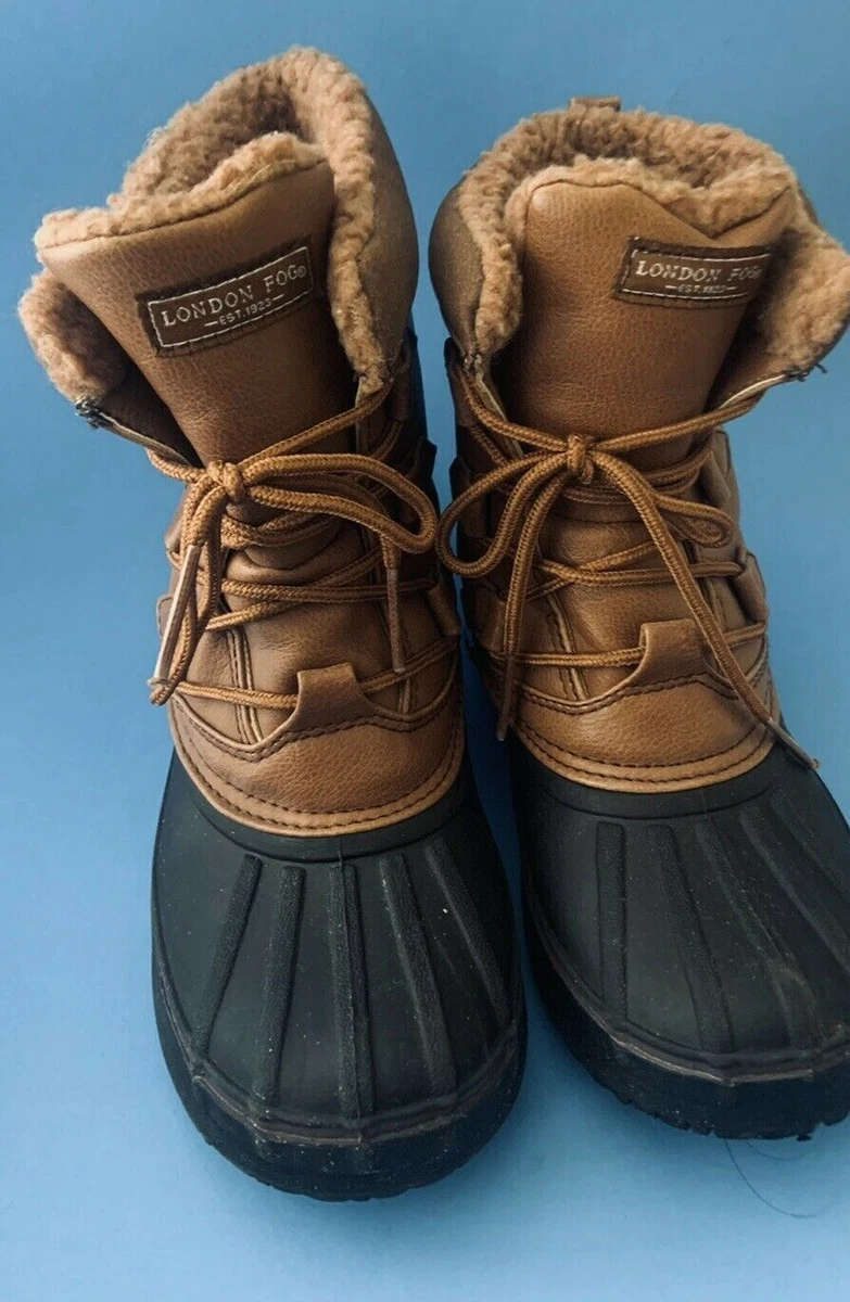 Snow Boots Size 12 London Fog Kids Water Resistant Cheshire