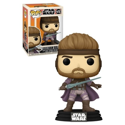 Figura Funko Pop! Star Wars Concept Series Han Solo Modelo 472 | 56767 Figura en - Imagen 4 de 5