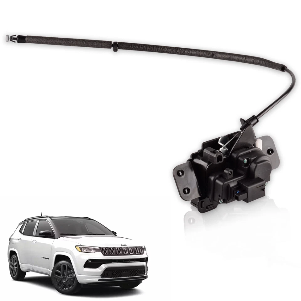 Conjunto de actuador de pestillo de cerradura de puerta trasera para Jeep Compass Dodge Caliber 07-17 Foto 2 de 4
