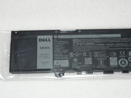 NEW GENUINE DELL INSPIRON 5370 7370 7373 2-In-1 VOSTRO 5370 BATTERY 38WH F62G0 - Picture 2 of 7