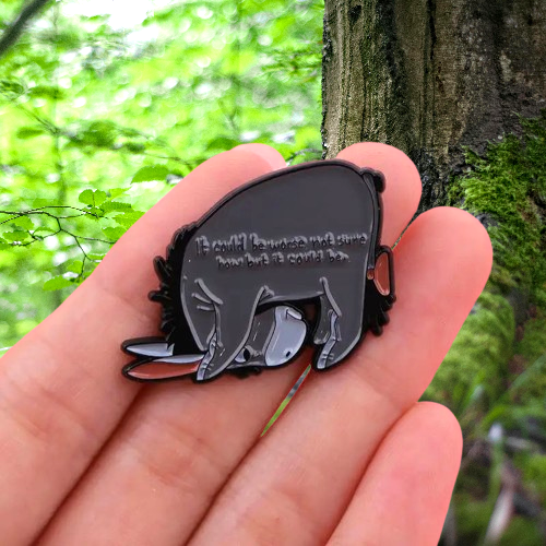 Eeyore - It Could Be Worse Not Sure How But It Could Be! Pooh Enamel Pin - NEW - Picture 1 of 5